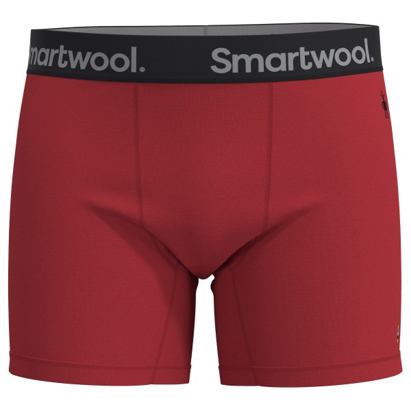 Smartwool - Boxer Brief Boxed - Merinounterwäsche Gr L rot von Smartwool