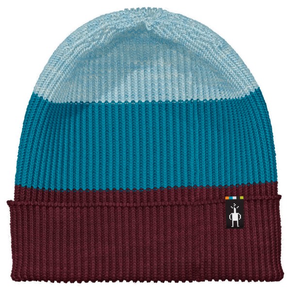 Smartwool - Cantar Colorblock Beanie - Mütze Gr One Size türkis von Smartwool