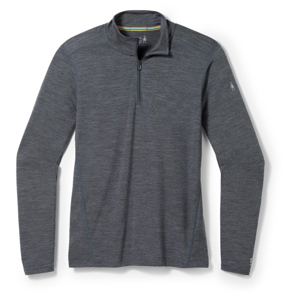 Smartwool - Classic All-Season Merino Base Layer 1/4 Zip Boxed - Merinounterwäsche Gr M blau von Smartwool