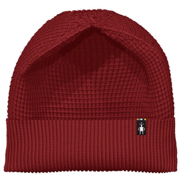 Smartwool - Creek Run Beanie - Mütze Gr One Size rot;schwarz von Smartwool