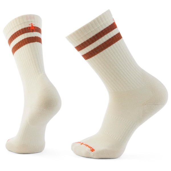 Smartwool - Everyday Athletic Striped Crew Socks - Multifunktionssocken Gr L beige von Smartwool