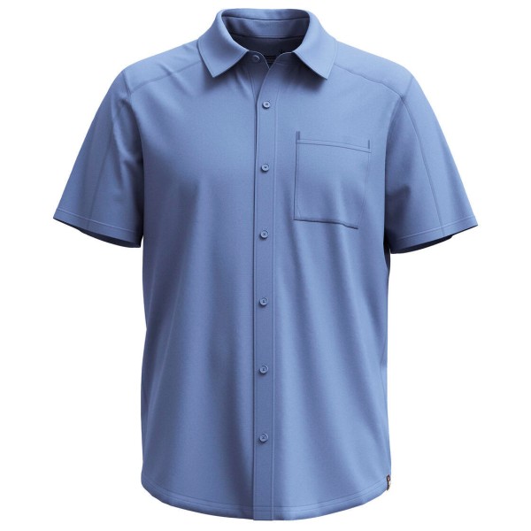 Smartwool - Everyday Short Sleeve Button Down - Hemd Gr M blau von Smartwool