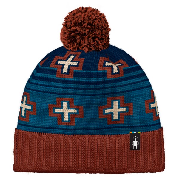 Smartwool - Fleece Lined Paths Beanie - Mütze Gr One Size blau/rot Smartwool - Fleece Lined Paths Beanie - Mütze Gr One Size blau/rot von Smartwool
