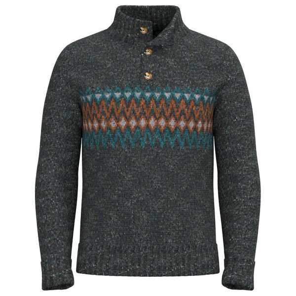 Smartwool - Heavy Henley Sweater - Merinopullover Gr L;M;XL grau von Smartwool