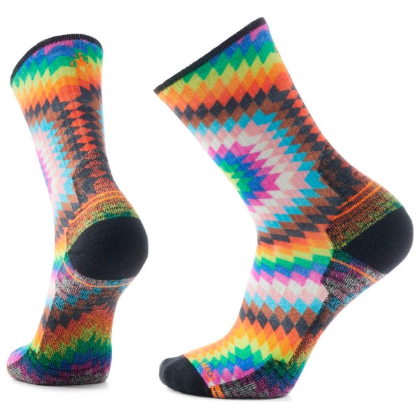 Smartwool - Hike LT Cushion Love Lives Here Print Crew Socks - Wandersocken Gr L;M;S;XL bunt von Smartwool