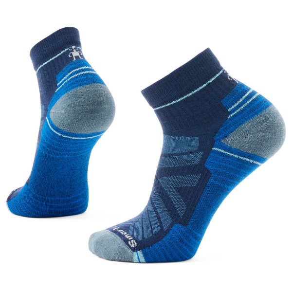 Smartwool - Hike Light Cushion Ankle - Wandersocken Gr L blau von Smartwool