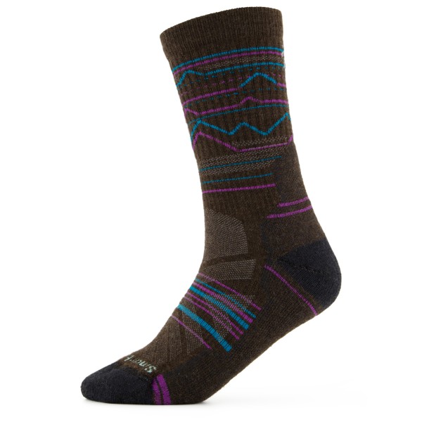 Smartwool - Hike Light Cushion Mountain Range Pattern Crew - Wandersocken Gr L;M;XL blau;schwarz von Smartwool