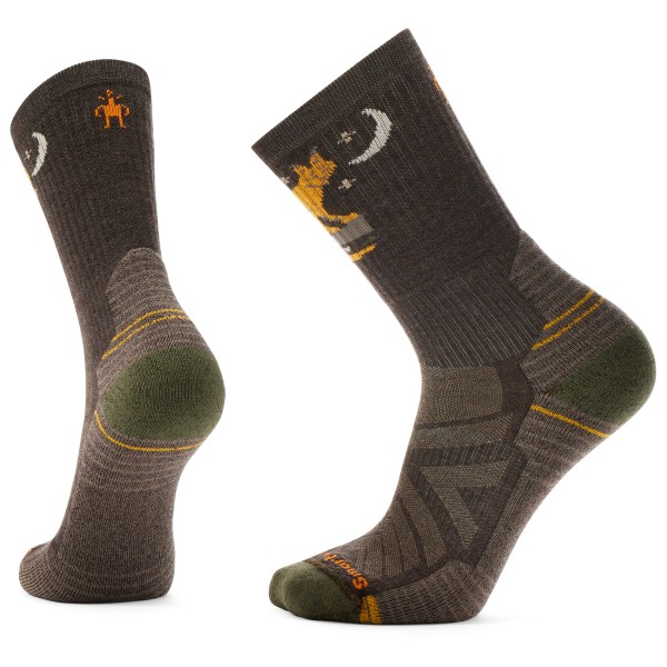 Smartwool - Hike Light Cushion New AOTO 1 Crew Socks - Wandersocken Gr XL braun von Smartwool