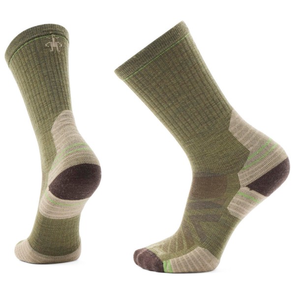 Smartwool - Hike Targeted Cushion Crew Socks - Wandersocken Gr L oliv von Smartwool