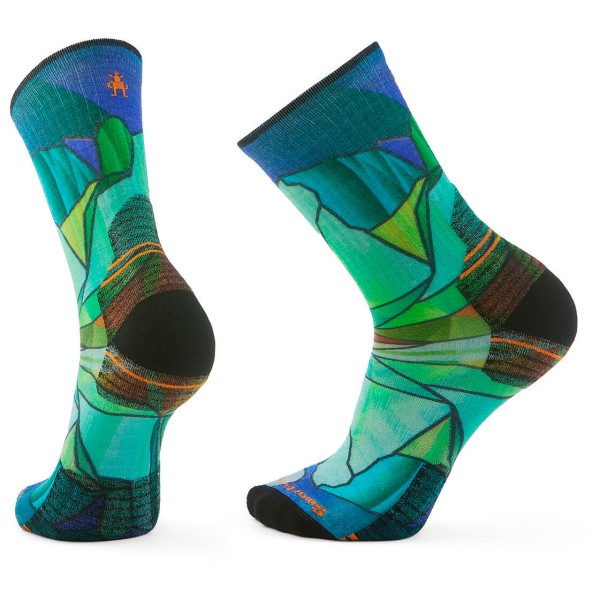 Smartwool - Hike Targeted Cushion Mirror Mountain Crew Socks - Wandersocken Gr M bunt von Smartwool