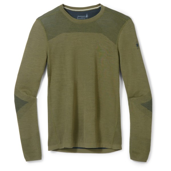 Smartwool - Intraknit Thermal Merino Base Layer Crew - Merinounterwäsche Gr M oliv von Smartwool