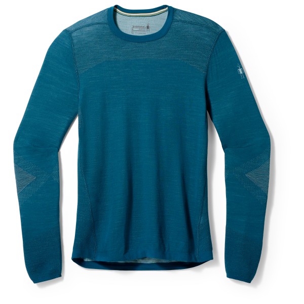 Smartwool - Intraknit Thermal Merino Base Layer Crew - Merinounterwäsche Gr S blau von Smartwool