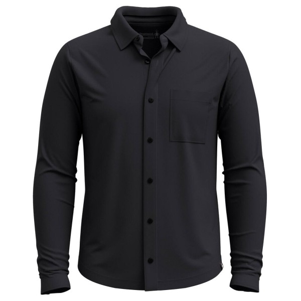 Smartwool - Long Sleeve Button Up - Hemd Gr M schwarz von Smartwool