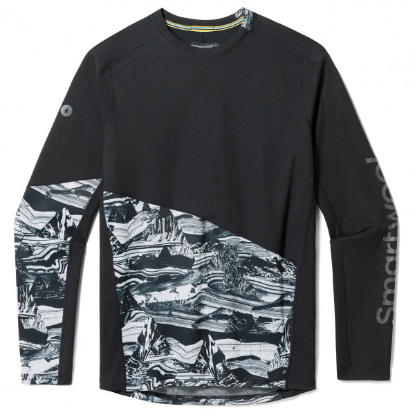 Smartwool - Mountain Bike Long Sleeve Jersey - Velotrikot Gr M schwarz von Smartwool