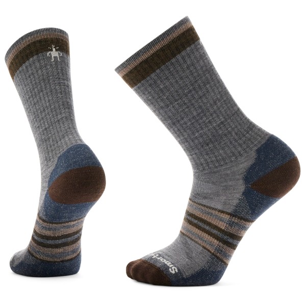 Smartwool - Outdoor Light Cushion Crew Socks - Wandersocken Gr L grau von Smartwool