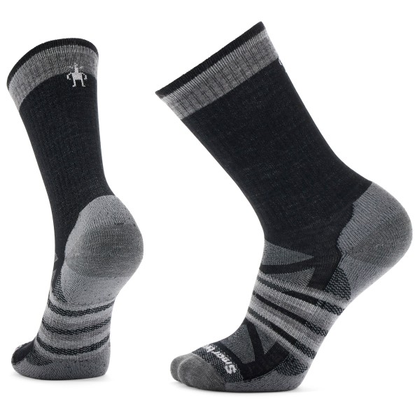 Smartwool - Outdoor Light Cushion Crew Socks - Wandersocken Gr S schwarz/grau von Smartwool