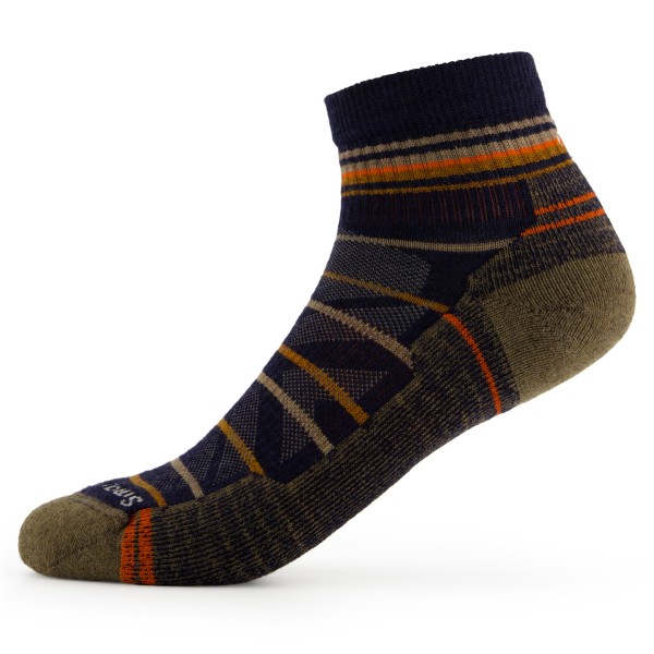 Smartwool - Performance Hike Light Cushion Pattern Ankle - Wandersocken Gr L;M;XL blau;grau von Smartwool