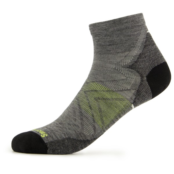 Smartwool - Performance Run Zero Cushion Ankle - Laufsocken Gr L grau von Smartwool