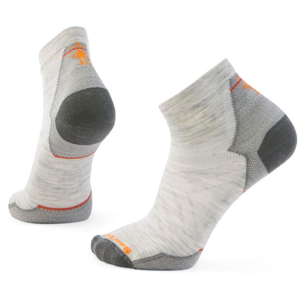 Smartwool - Performance Run Zero Cushion Ankle - Laufsocken Gr M grau von Smartwool