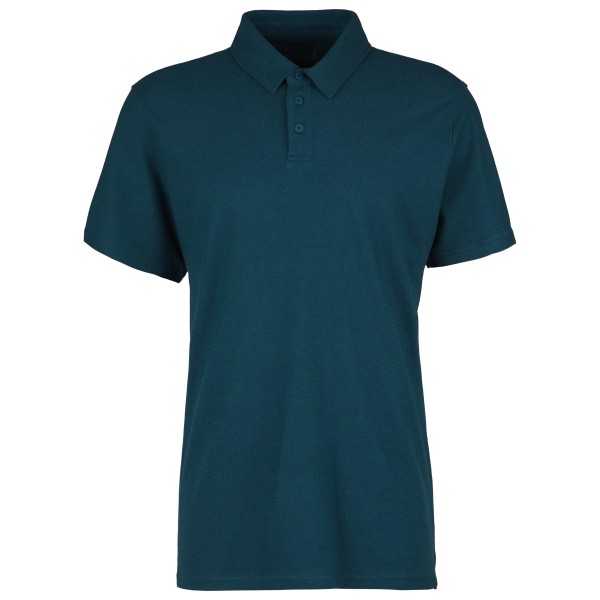 Smartwool - S/S Polo - Merino/Cotton - Merinoshirt Gr L;M;S;XL;XXL blau;grau von Smartwool