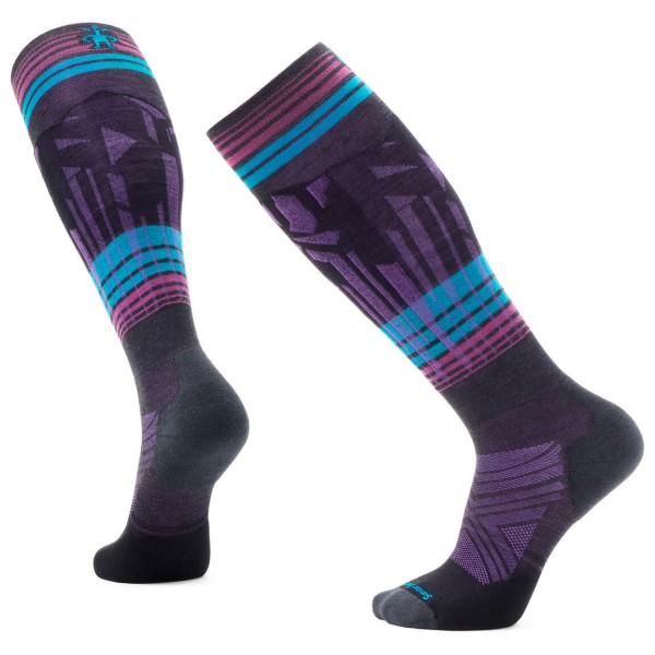 Smartwool - Ski Targeted Cushion Summit Shot OTC Socks - Skisocken Gr XL blau von Smartwool