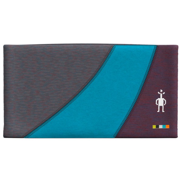 Smartwool - Thermal Merino Colorblock Headband - Stirnband Gr One Size blau von Smartwool