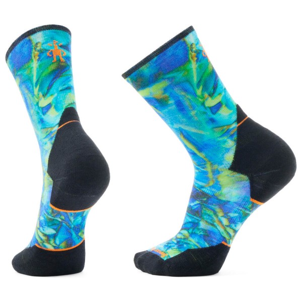 Smartwool - Trail Run Targeted Cush.Reflec. PRT Crew Socks - Laufsocken Gr L;M;XL blau von Smartwool