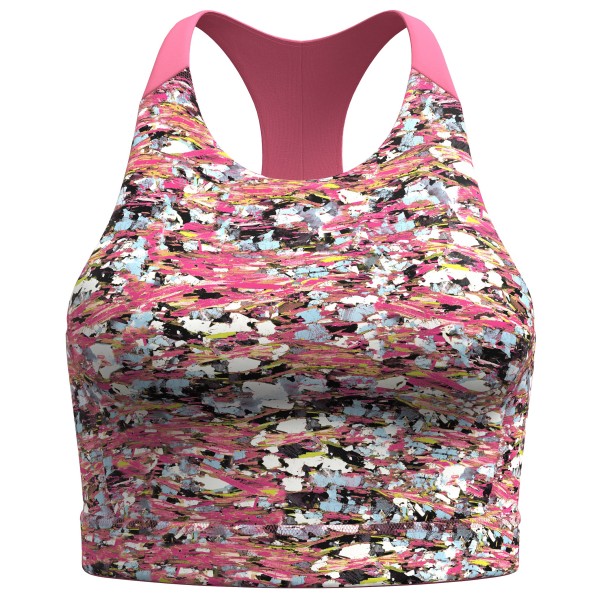 Smartwool - Women's Active Crop Bra - Sport-BH Gr L bunt von Smartwool