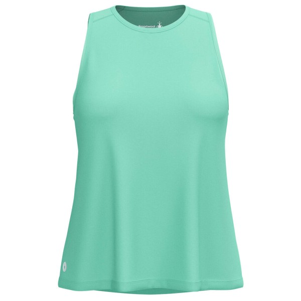 Smartwool - Women's Active Ultralite High Neck Tank - Merinounterwäsche Gr L grün von Smartwool