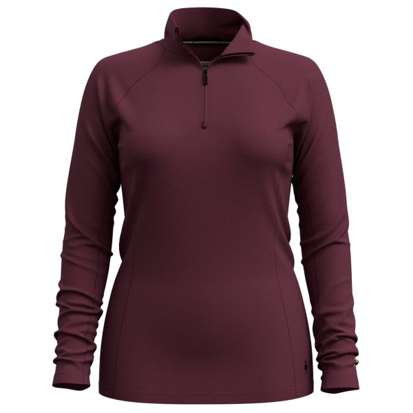 Smartwool - Women's Classic All-Season Merino BL 1/4 Zip Boxed - Merinounterwäsche Gr L;M;S;XL rot;schwarz von Smartwool