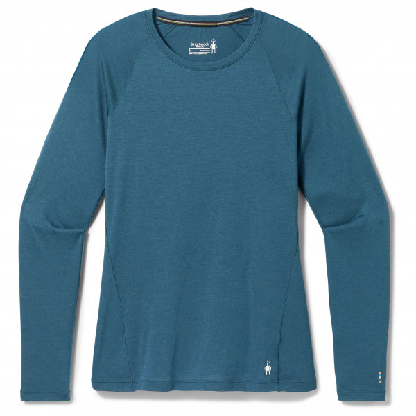 Smartwool - Women's Classic All-Season Merino Base Layer L/S - Merinounterwäsche Gr L blau von Smartwool