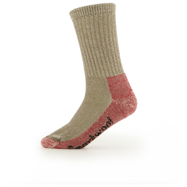 Smartwool - Women's Classic Hike Light Cushion Crew - Wandersocken Gr L beige von Smartwool