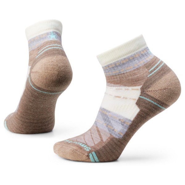 Smartwool - Women's Hike Light Cushion Margarita Ankle - Wandersocken Gr L braun von Smartwool