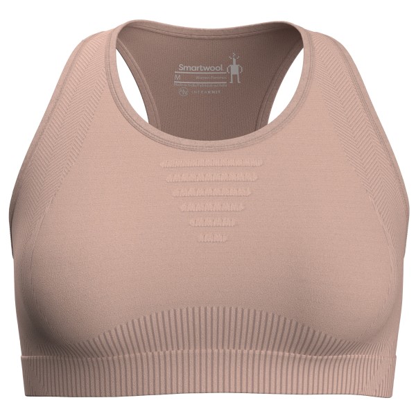 Smartwool - Women's Intraknit Racerback Bra - Sport-BH Gr M braun von Smartwool