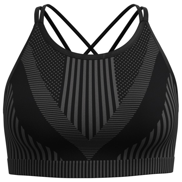 Smartwool - Women's Intraknit Strappy Bra - Sport-BH Gr L schwarz von Smartwool