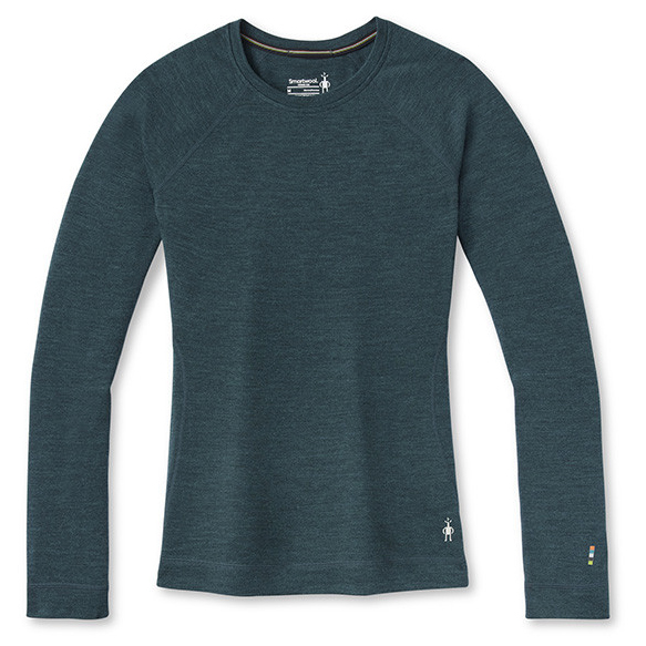 Smartwool - Women's Merino 250 Baselayer Crew Boxed - Merinounterwäsche Gr XS blau von Smartwool