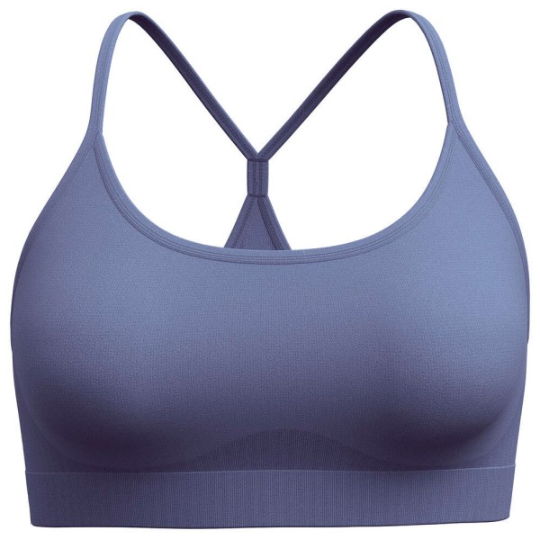 Smartwool - Women's Merino Blend Bralette - Sport-BH Gr L blau von Smartwool