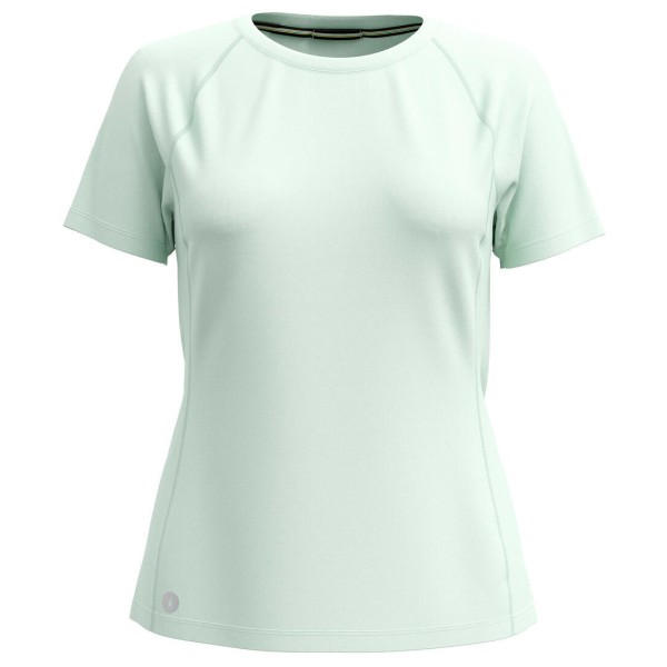 Smartwool - Women's Merino Sport 120 S/S - Merinounterwäsche Gr L weiß/grau von Smartwool