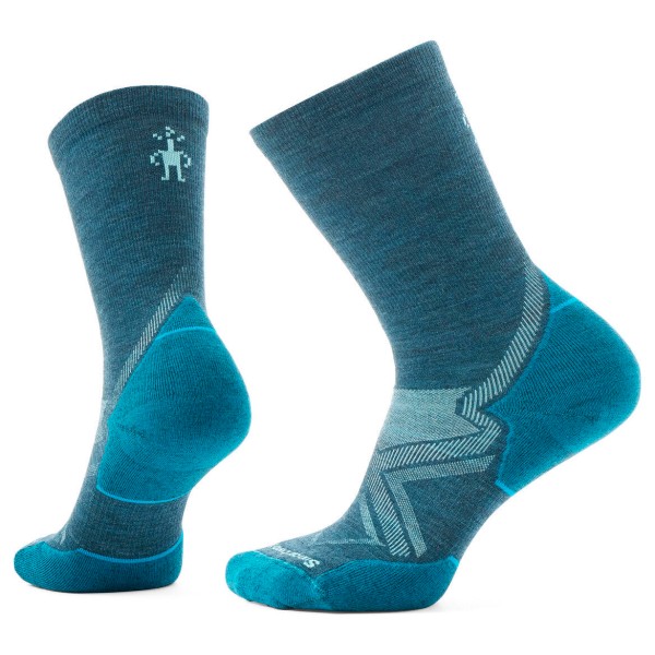 Smartwool - Women's Run Cold Weather Targeted Cushion Crew - Laufsocken Gr L;S blau;schwarz von Smartwool