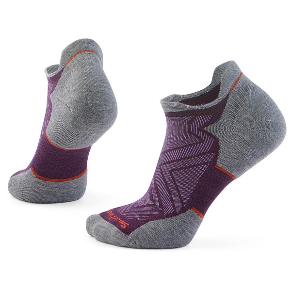 Smartwool - Women's  Run Targeted Cushion Low Ankle - Laufsocken Gr L grau von Smartwool