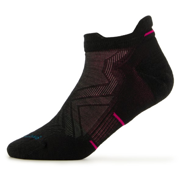 Smartwool - Women's  Run Targeted Cushion Low Ankle - Laufsocken Gr L schwarz von Smartwool