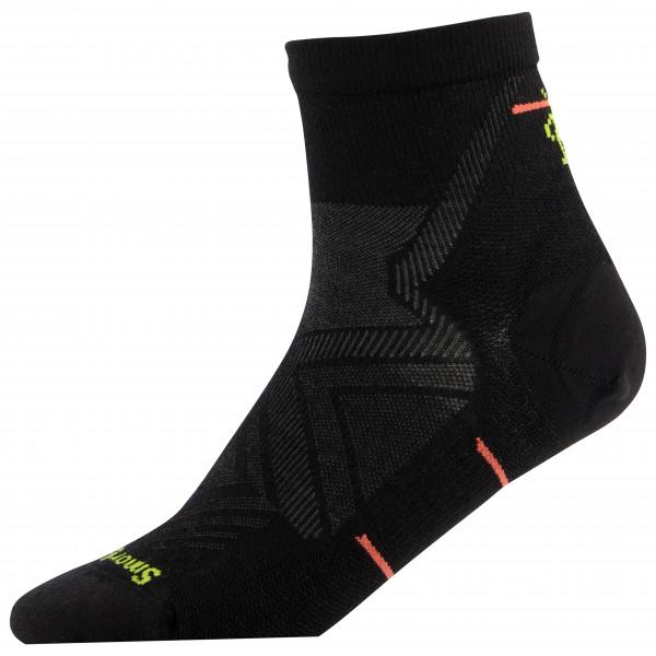 Smartwool - Women's Run Zero Cushion Ankle - Laufsocken Gr S schwarz von Smartwool