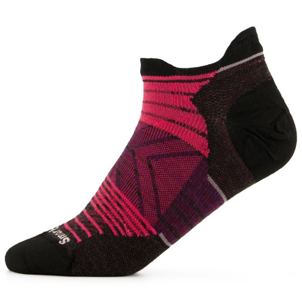 Smartwool - Women's Run Zero Cushion Stripe Low Ankle Socks - Laufsocken Gr L;S schwarz von Smartwool