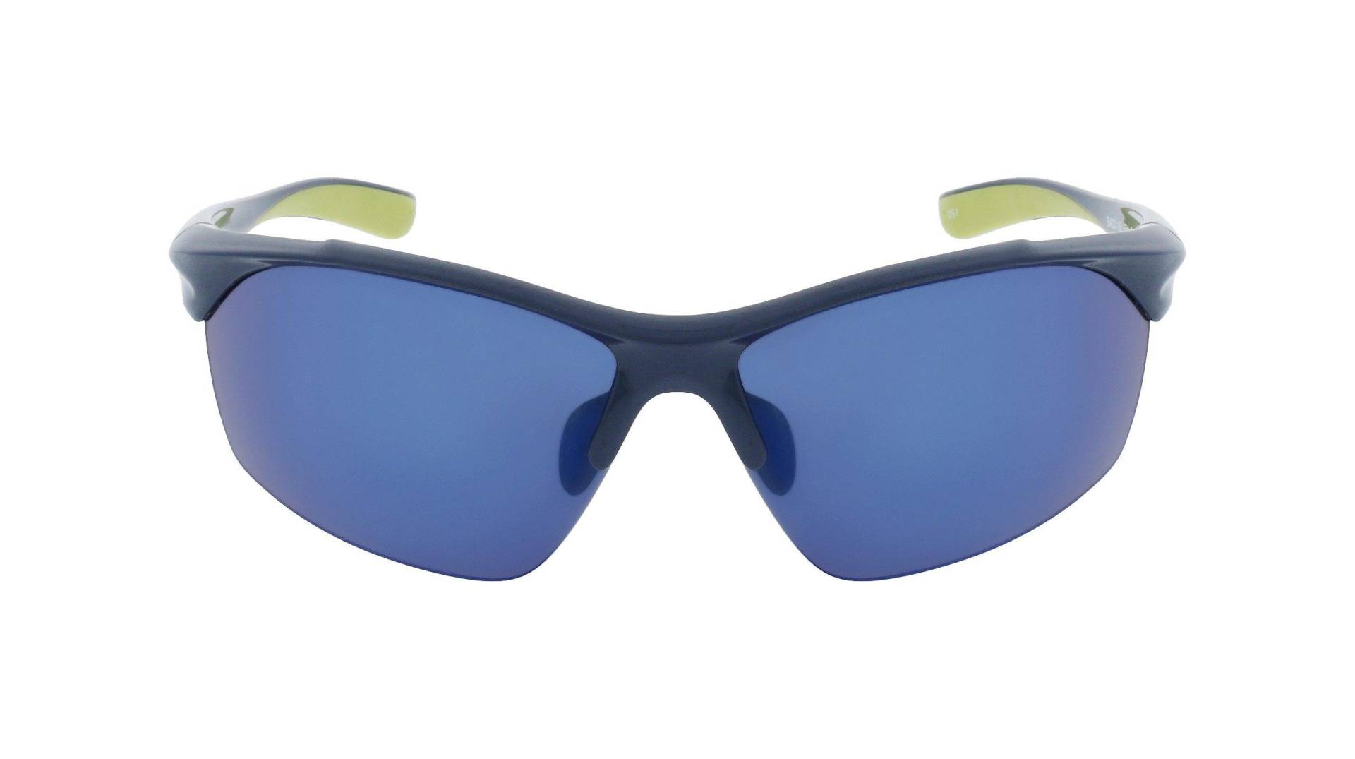 Sport Sonnenbrille Mit Etui Herren Blau Denim Dunkel ONE SIZE von Smarty