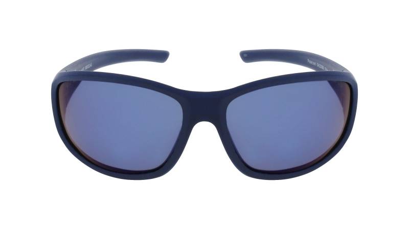 Sport Sonnenbrille Mit Etui Herren Blau Denim Dunkel ONE SIZE von Smarty