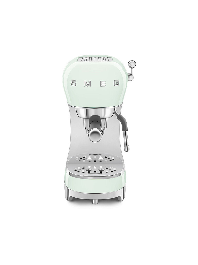 SMEG Espresso-Kaffeemaschine 50s Retro Style Pastellgruen ECF02PGEU hellgrün von Smeg