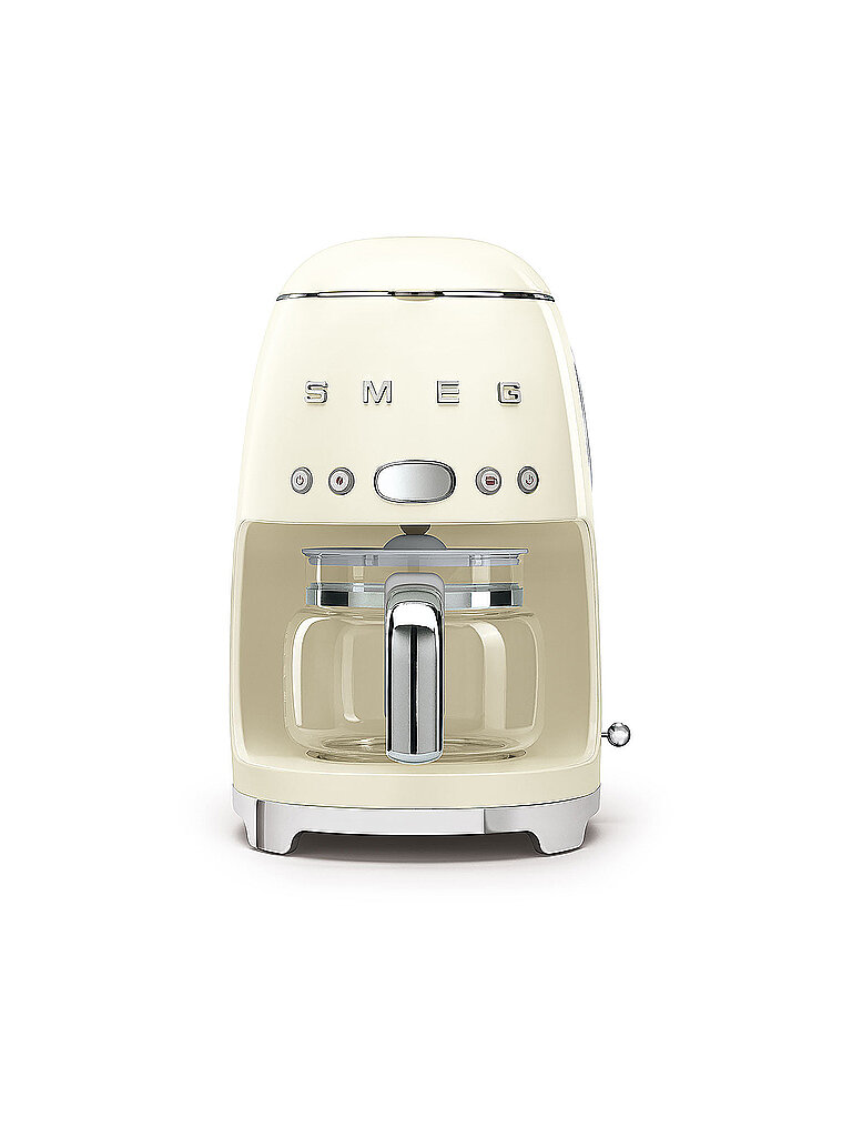 SMEG Filterkaffeemaschine 50s Retro Style Creme DCF02CREU creme SMEG Filterkaffeemaschine 50s Retro Style Creme DCF02CREU creme von Smeg