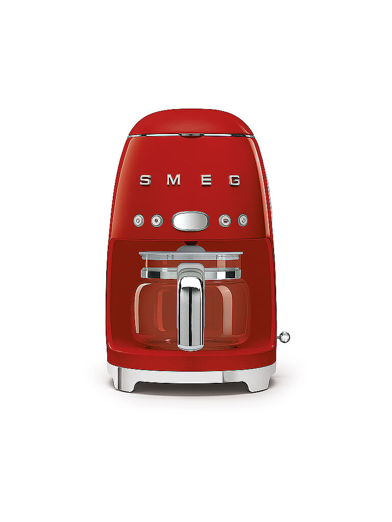 SMEG Filterkaffeemaschine 50s Retro Style Rot DCF02RDEU rot von Smeg