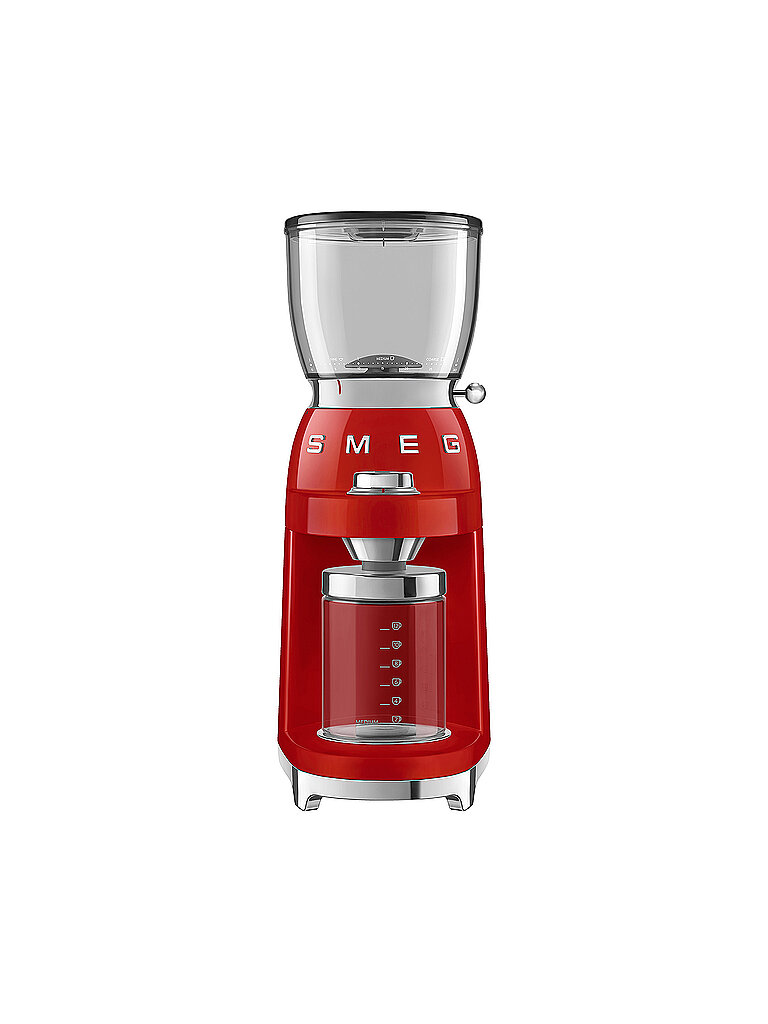 SMEG Kaffeemühle 50s Retro Style Rot CGF01RDEU rot von Smeg