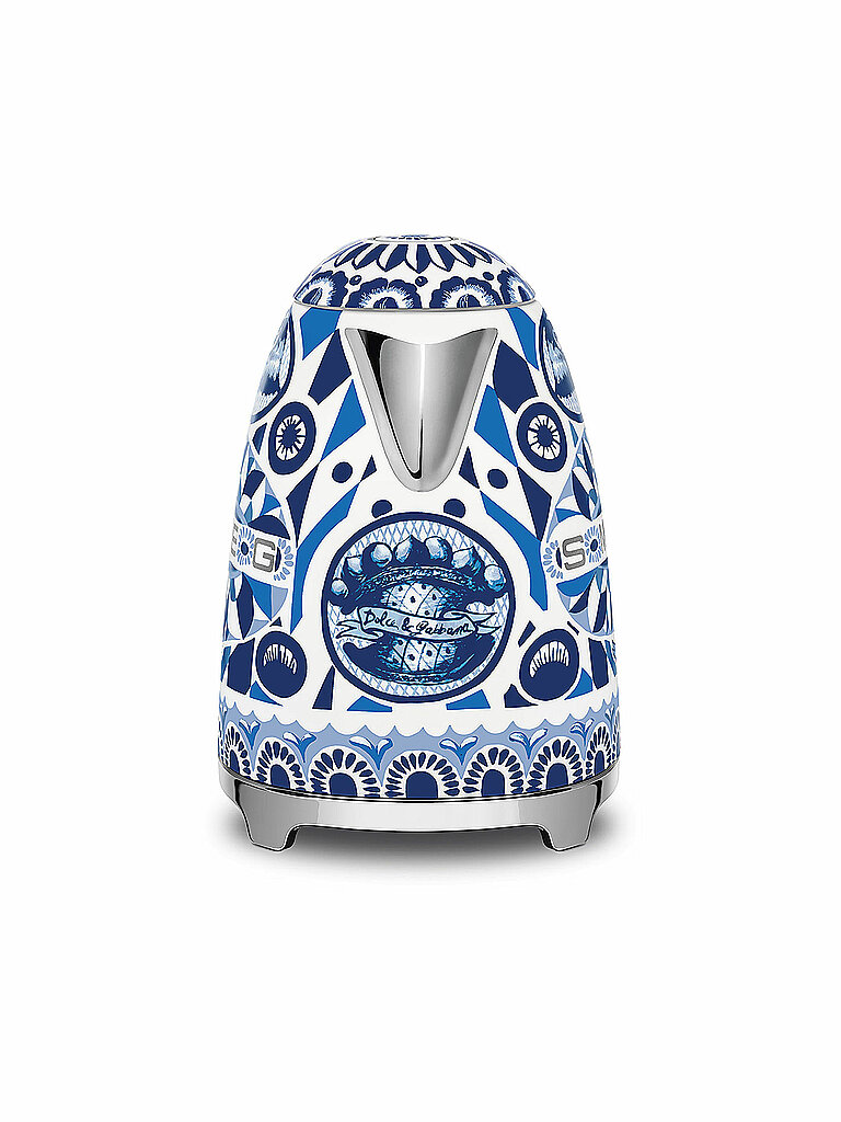 SMEG Wasserkocher 1,7l Dolce & Gabbana KLF03DGBEU Blue Mediterraeo blau SMEG Wasserkocher 1,7l Dolce & Gabbana KLF03DGBEU Blue Mediterraeo blau von Smeg